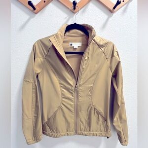 Gold Zip-up Jacket— Athleisure